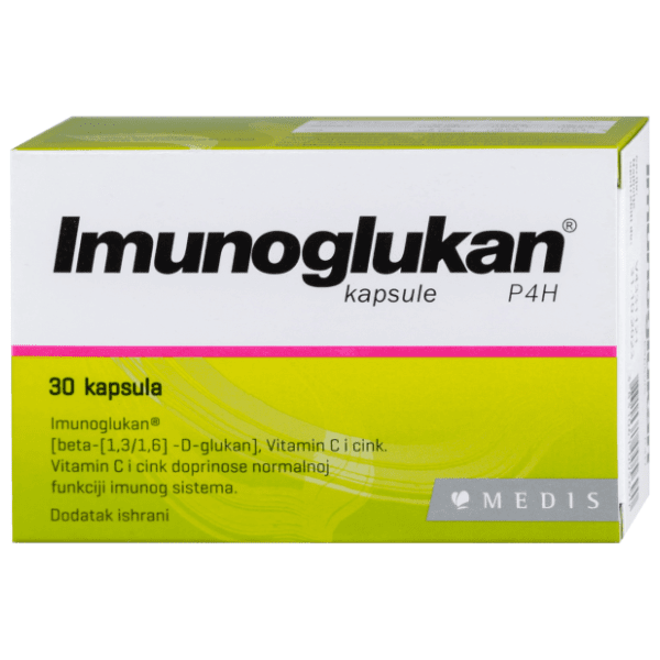 MEDIS imunoglukan P4H kapsule 30kom