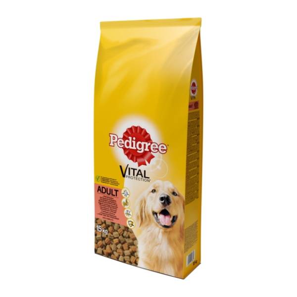 PEDIGREE Adult hrana za pse govedina i živina 15kg