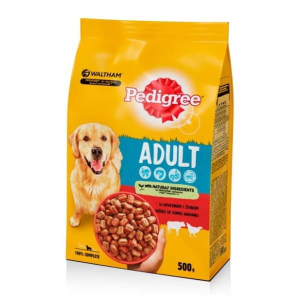 PEDIGREE Briket adult govedina i živina 500g