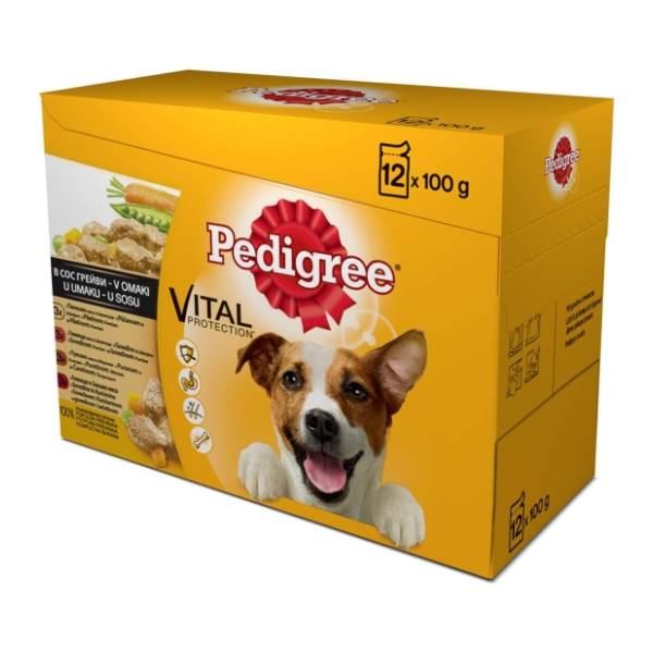 PEDIGREE Multipack Mix Vital 12x100g