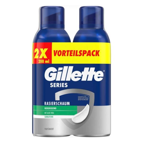 Pena za brijanje GILLETTE series soothing 2x200ml