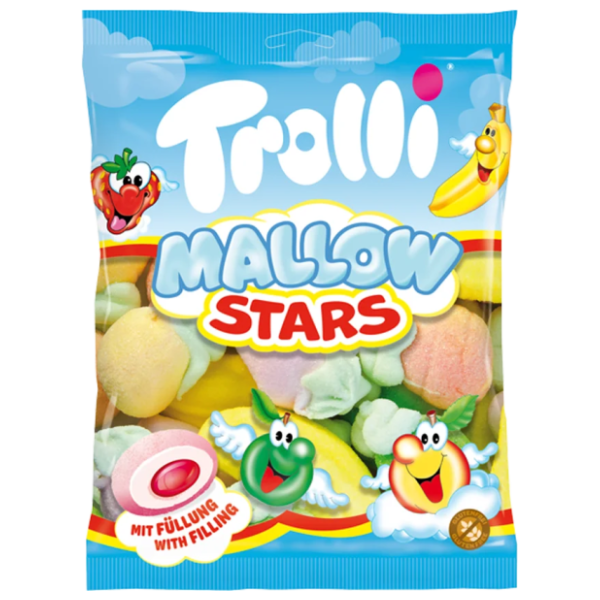Penaste bombone TROLLI mallow stars 150g
