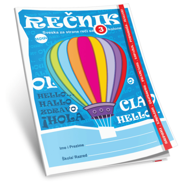 Rečnik A6 OCTOPUS 3 kolone 1kom