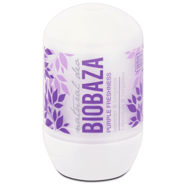 Roll-on BIOBAZA Purple freshness lavanda bergamot 50ml