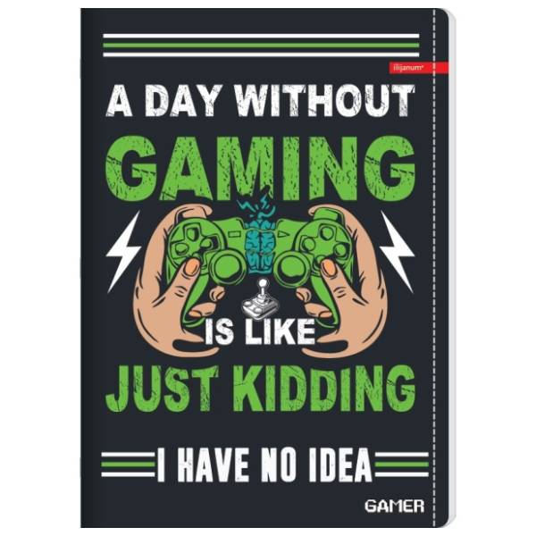 Sveska A4 52lista latajn ILIJANUM gamer 1kom