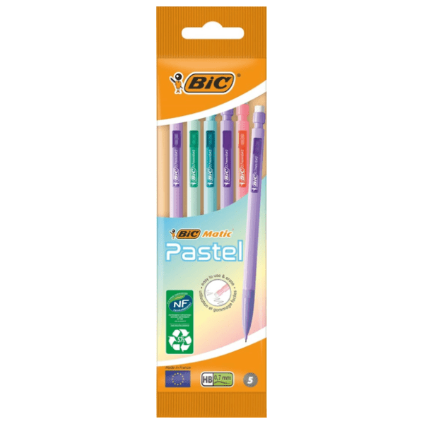 Tehnička olovka BIC matic pastel 5kom