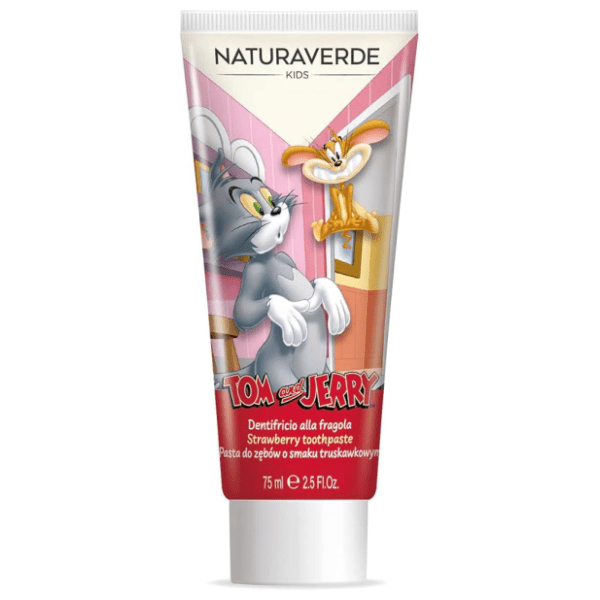 TOM & JERRY dečija pasta za zube jagoda 3+ 75ml