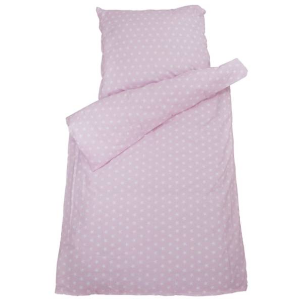 TOP BEDS posteljina za decu Pink stars 110 x 160 cm