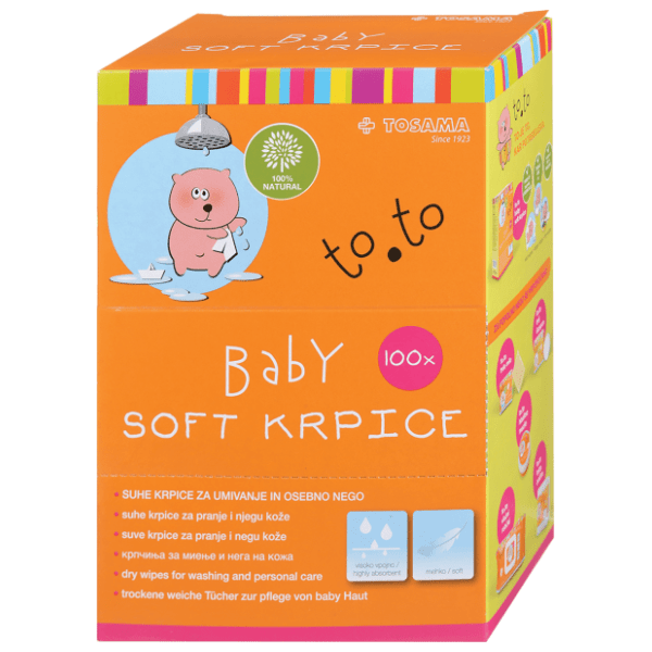 TO.TO biorazgradive soft krpice 100kom