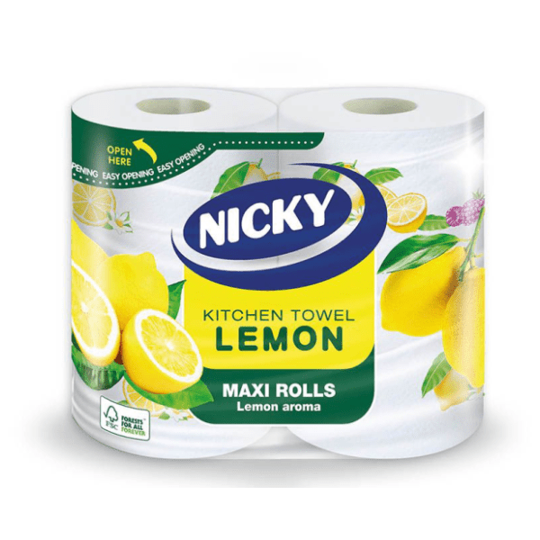 Ubrus NICKY Maxi limun 2sloja 2kom