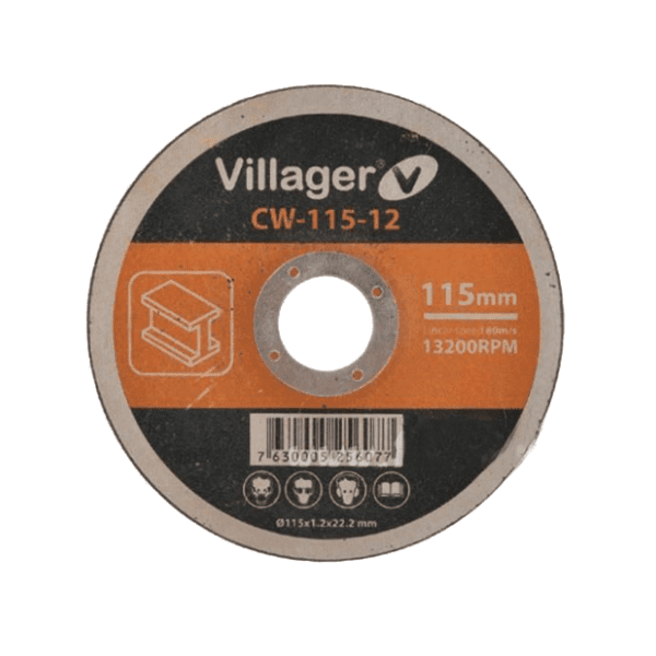 VILLAGER CW 115 12 rezna ploča za metal