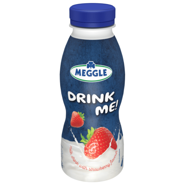 Voćni jogurt MEGGLE drink me! jagoda 330g