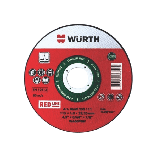 WURTH Red Line 0669230111 rezna ploča