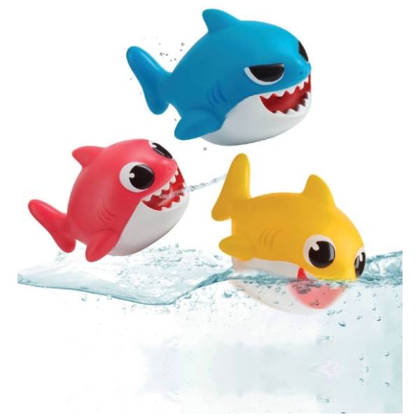 BABY SHARK igračke za kupanje 3kom