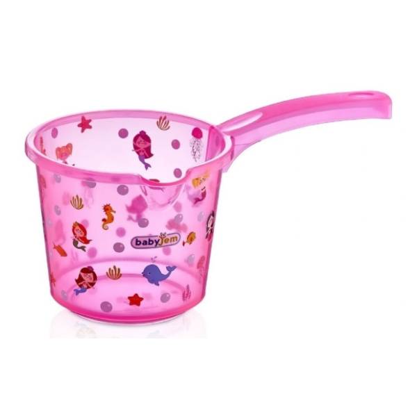 BABYJEM bokal za kupanje beba Ocean roze