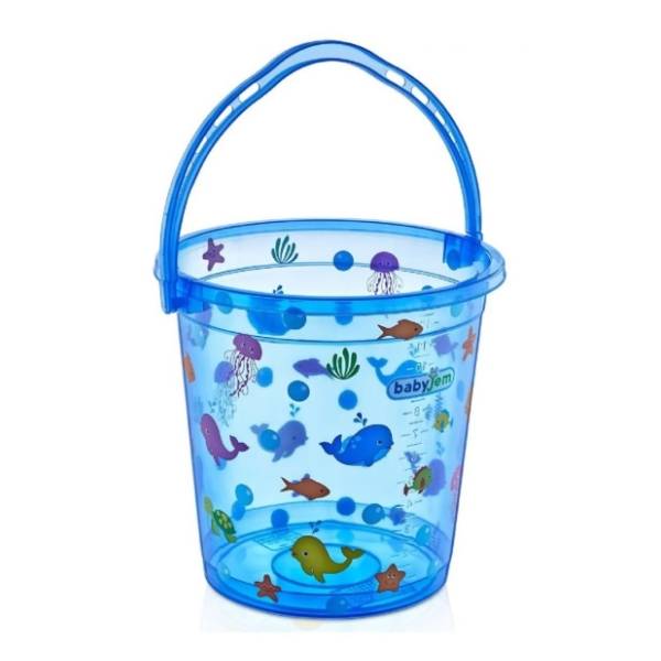 BABYJEM kofica za kupanje beba Ocean plava	