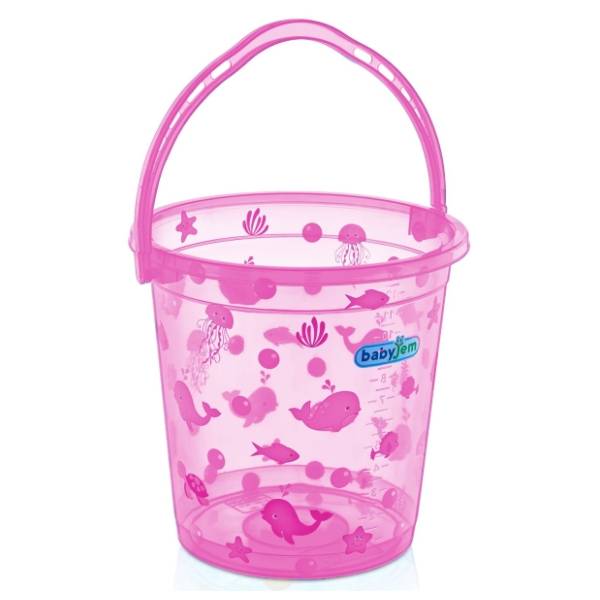  BABYJEM kofica za kupanje beba Ocean roze