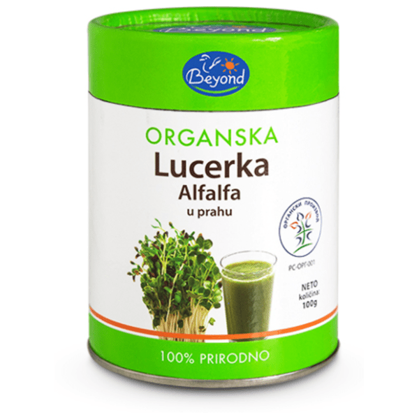 BEYOND organska lucerka u prahu 100g