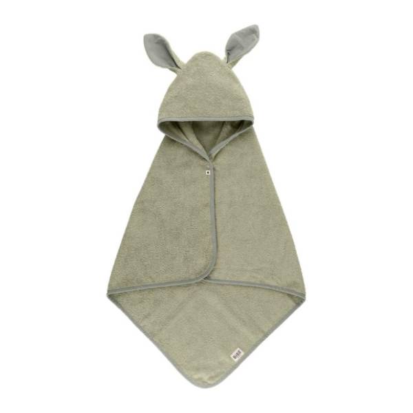 BIBS peškir sa kapuljačom Kangaroo sage 65 x 65 cm