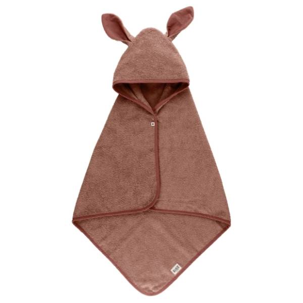 BIBS peškir sa kapuljačom Kangaroo woodchuck 65 x 65 cm