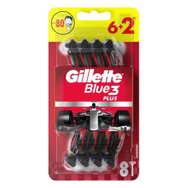Brijač GILETTE Blue 3 plus nitro 6+2 gratis