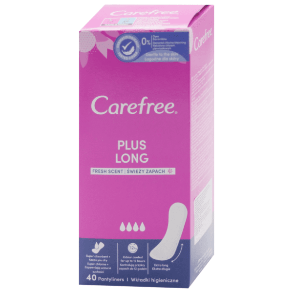 CAREFREE plus long fresh dnevni ulošci 40kom