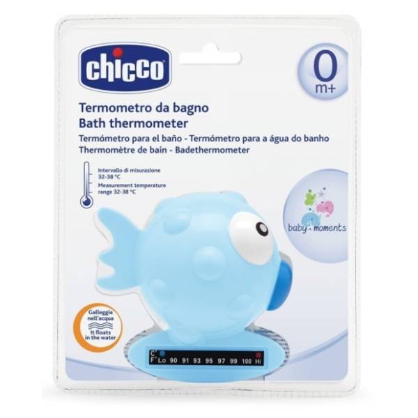 CHICCO termometar za kupanje Ribica plavi