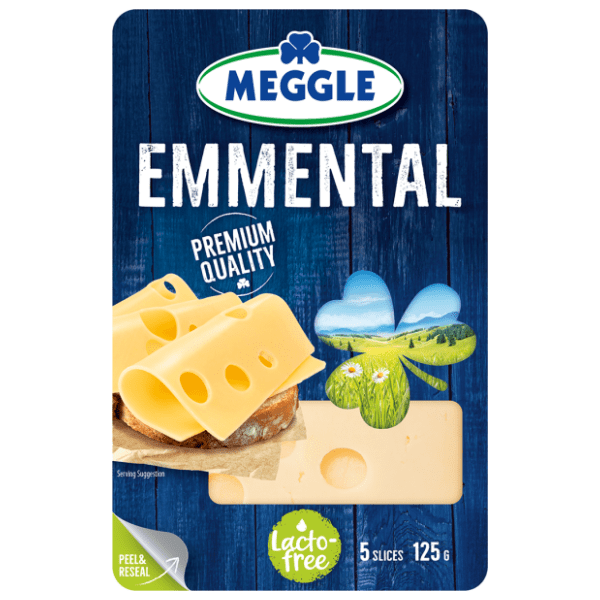 Ementaler MEGGLE listići 125g