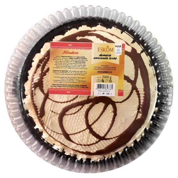 ESKOM torta Kinders 2kg