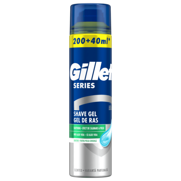 Gel za brijanje GILLETTE soothing 200ml + 40ml gratis