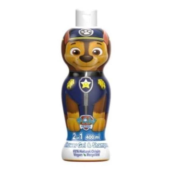 Gel za tuširanje i šampon PAW PATROL chase 1d 400ml