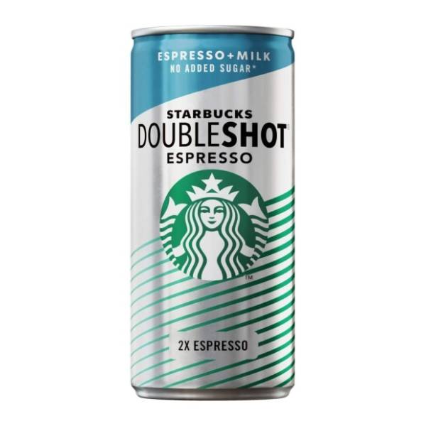 Gotova kafa STARBUCKS double espresso bez šećera 200ml