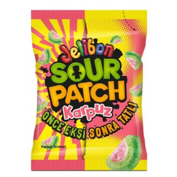 Gumene bombone KENT jelibon sour patch lubenica 80g