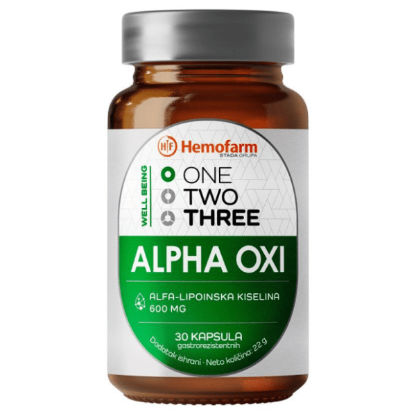 HEMOFARM Alphalipoin oxi kapsule 30kom