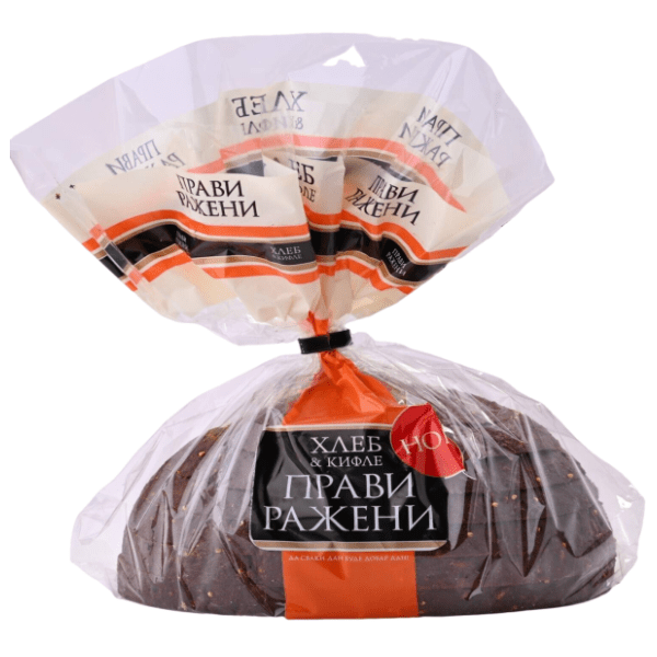 HLEB & KIFLE pravi raženi hleb 350g