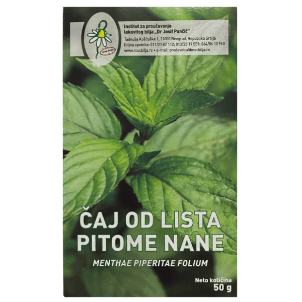 JOSIF PANČIĆ čaj od lista pitome nane 50g