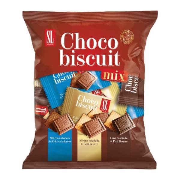 Keks SWISSLION choco biscuit mix 240g