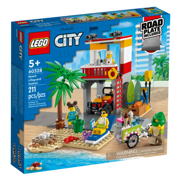 LEGO City stanica spasilaca na plaži 60328