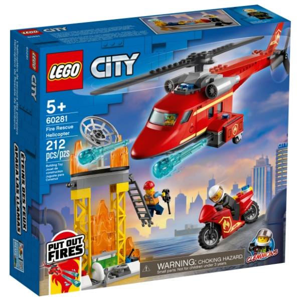 LEGO City vatrogasni spasilački helikopter 60281
