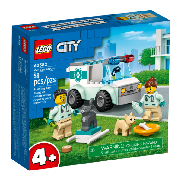 LEGO City veterinarski kombi 60382