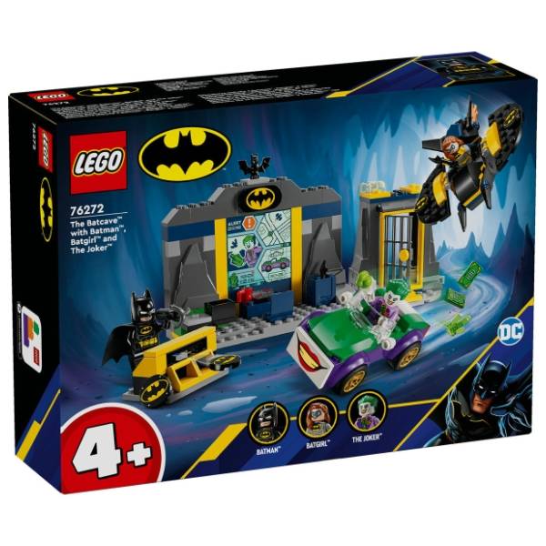 LEGO DC Bet pećina sa Betmenom Bet devojkom i Džokerom 76272
