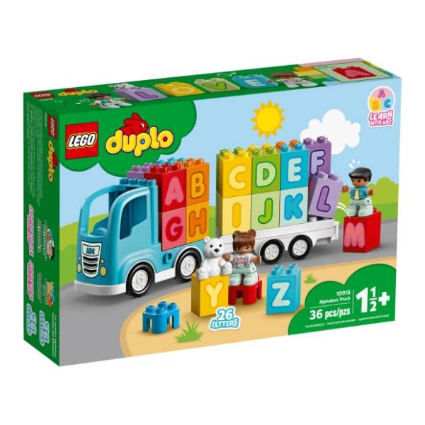 LEGO DUPLO kamion sa slovima abecede 10915