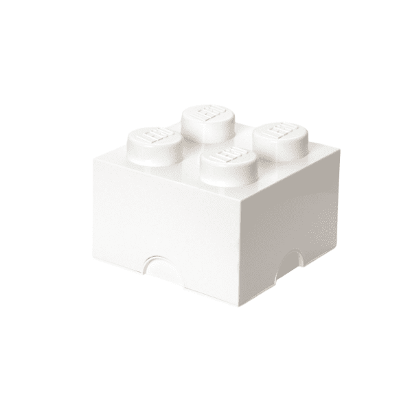LEGO kutija za odlaganje (4) bela
