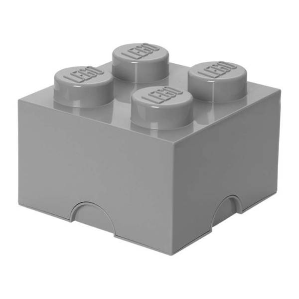 LEGO kutija za odlaganje (4) kameno siva	