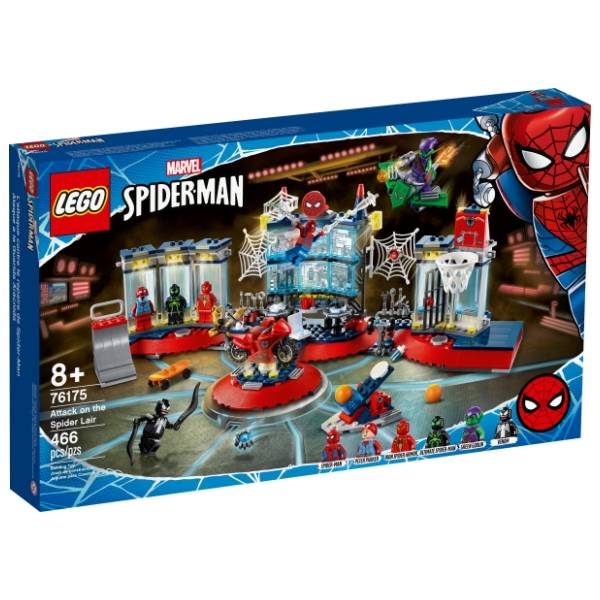 LEGO Marvel Super Heroes napad na Spajder-jazbinu 76175