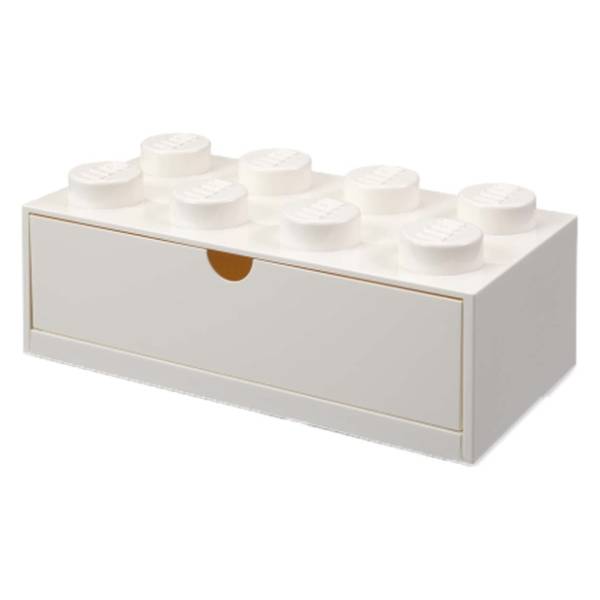 LEGO stona fioka (8) bela
