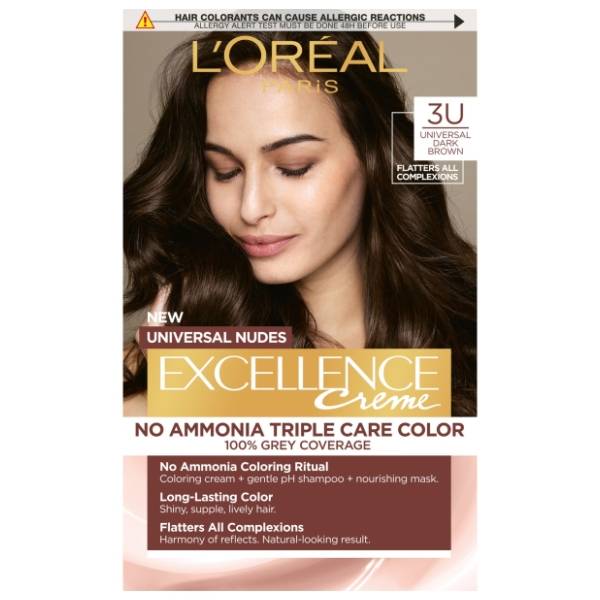 L'OREAL Excellence farba za kosu 3U unevrsal dark brown
