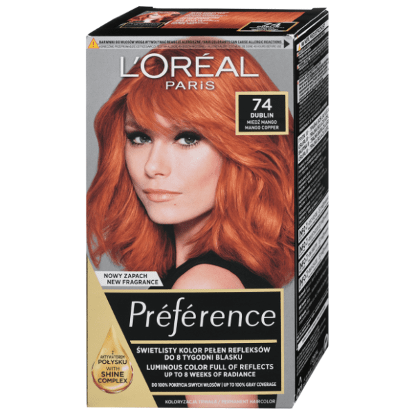 L'OREAL Preference farba za kosu 7.4 mango intense copper
