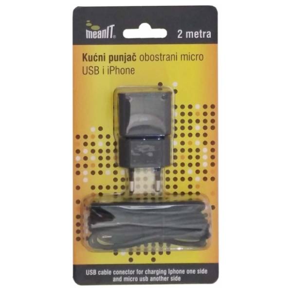 MEANIT punjač za smartphone i iPhone 2m