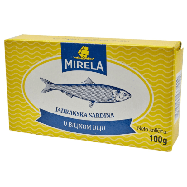 Sardina MIRELA u biljnom ulju 100g